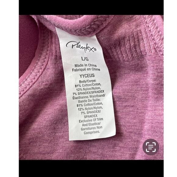 Playtex Women's Nursing Seamless Racerback Wireless Maternity Bra Size Large - Picture 5 of 8